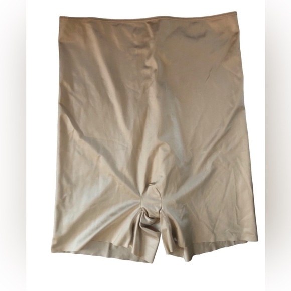 Spanx Simplicity Everyday Shaper Size 3X Thigh Length Nude Compression Slimming - Picture 1 of 3